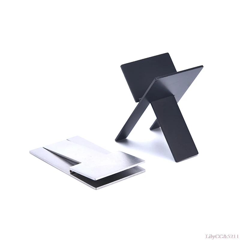 1 шт. Нержавеющая сталь металлический мундштук для сигар Портативный