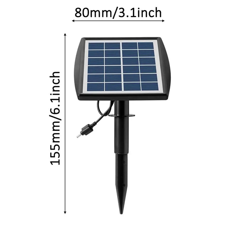 

Solar Fountain Pump For Garden Patio Watering For Bird BathSolar Panel Floating Fountain 9V Garden Decor Pressure Boost Pump