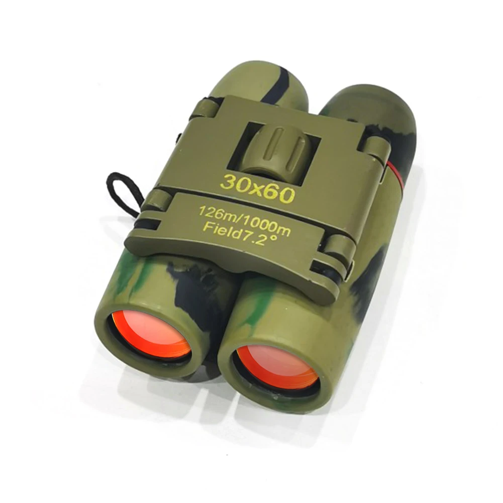 

30 x 60 Hunting Day And Night Vision Binocular Telescope High Powered Binocular ZOOM Mini Compact Foldable Binoculars for Hiking