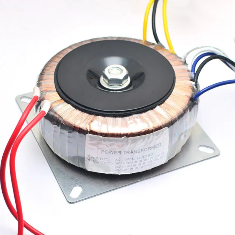 

Dual Ac 28v 12V Simple 12v 200W Preamplifer Power Transformer Used Tone Board 110vv 220V Optionali .
