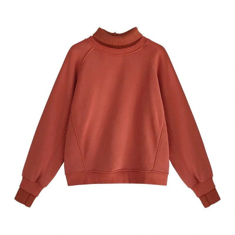 

2022 Women Casual autumn Winter Female Long Sleeve hoodies lasi54