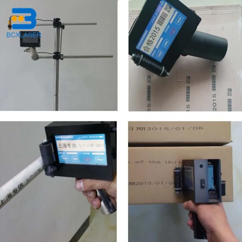 Industrial Handheld portable smart Inkjet Printer 600dpi bar code qr printer For Batch Code Expiry Date | Инструменты