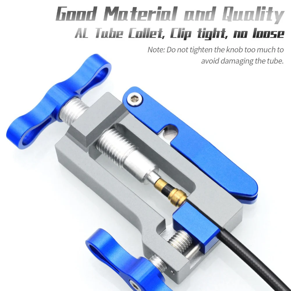 

2 In 1 Bicycle Brake Hydraulic Hose Needle T Heads Driver Cutter Repair Tool Oil Pushing Device for MTB Road Bike