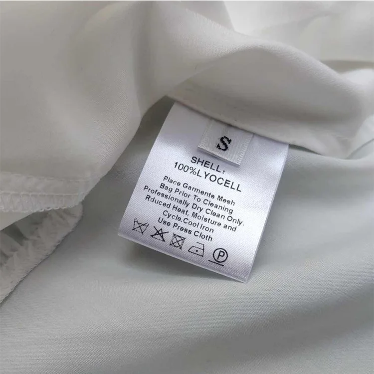 

Women's Irregular Hem Blouse 100% Tencel Long Sleeve Lace-up Single Breasted Simple OL Shirt 2020 New