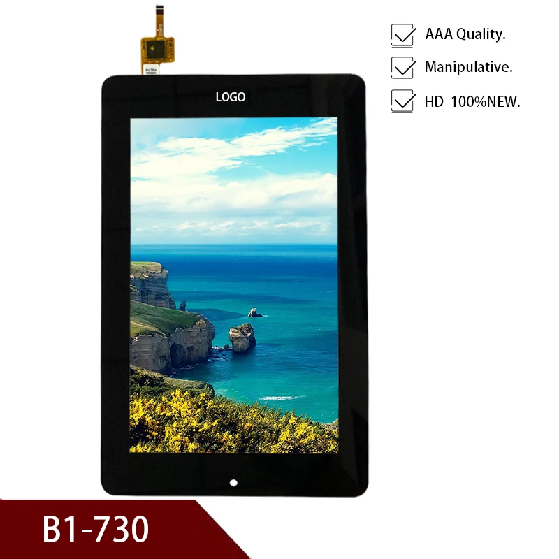 

7 "дюймовый новый A + 100% оригинал для B1-730 Сенсорная панель Сменный стеклянный Емкостный сенсорный экран планшета Бесплатная доставка