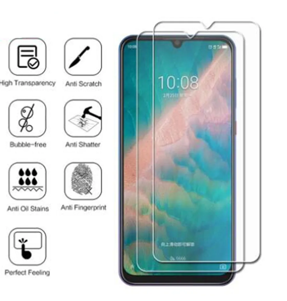 

For ZTE Blade A6 Lite A622 V9 V10 Vita L8 20 V2020 Smart A7s 2020 L210 A3 A5 A7 2019 Tempered Glass Protective Screen Film