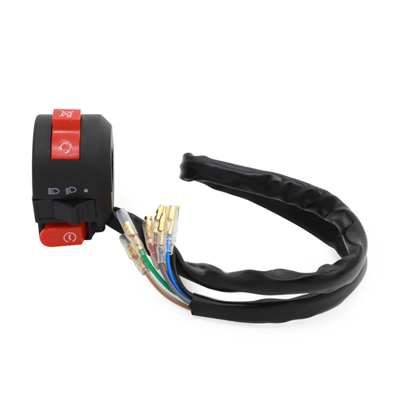 

ATV Motorcycle Handlebar Horn Turn Signal Head Lights & Kill Switch Assembly For Honda ATC110 ATC125M ATC185S ATC200 E ES M S R