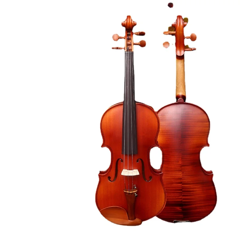 

Узорчатая скрипка, профессиональные вводные Музыкальные инструменты из массива дерева ручной работы для студентов.