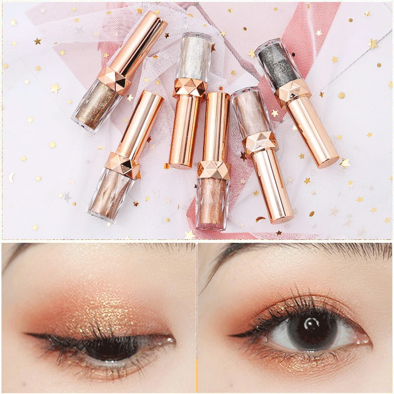 

Monochrome Liquid Eyeshadow Pearly Shiny Three-dimensional Color Moisturizing Liquid Eyeshadow Lazy makeup