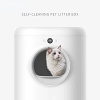 intelligent automatic self cleaning fully enclosed cat litter box deorderizer electric remote control furniture caja arena gatos