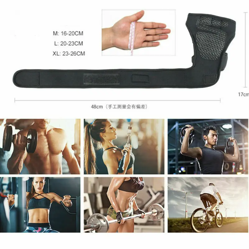 

Women Men Half Finger Work Out Gym Gloves Sport Weight Lifting Exercise Fitness Fitness Gloves Weight Lifting Gym Wrist Wrap
