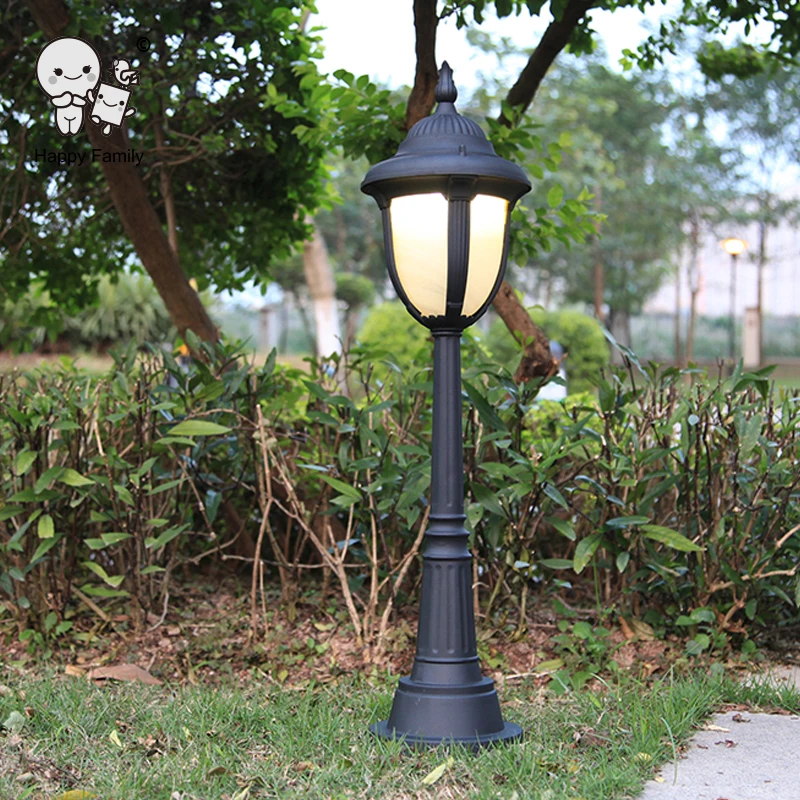 77 см высокий уличный водонепроницаемый алюминиевый светильник для газона