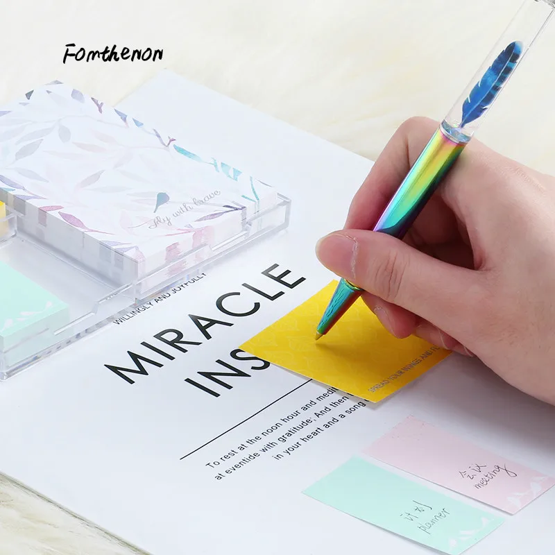 Набор клейких заметок серии Fly Bird блокноты для записей блокнот планировщик