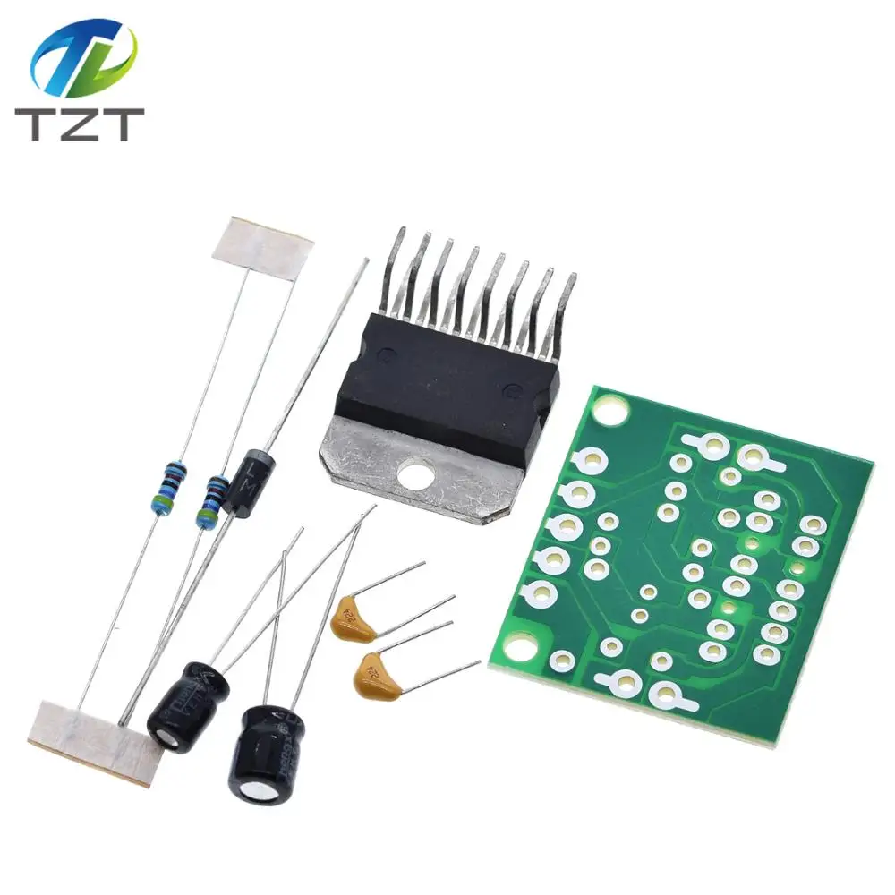 Плата усилителя TDA7297 запасные части 12 В постоянного тока класс 2 0 Двойное аудио