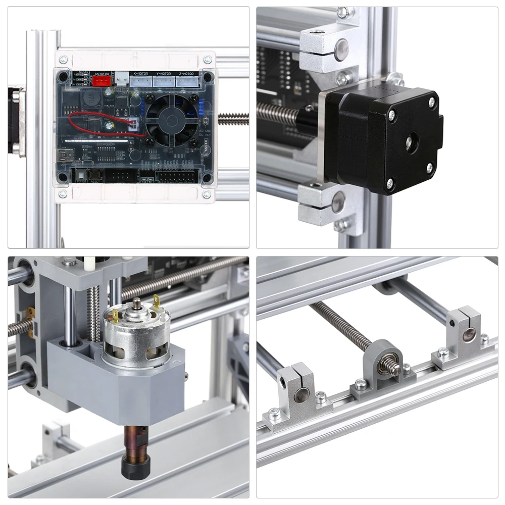 Лазерный гравер CNC3018 фрезерный гравировальный станок с ЧПУ для ПХД ПВХ пластика |