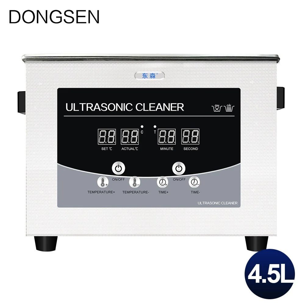 Ultrasonic Washer Eyeglasses PCB DPF Medical Instruments Motherboard Manicure Jewelry Cutters Digital Cleaner 4L Bath | Бытовая техника