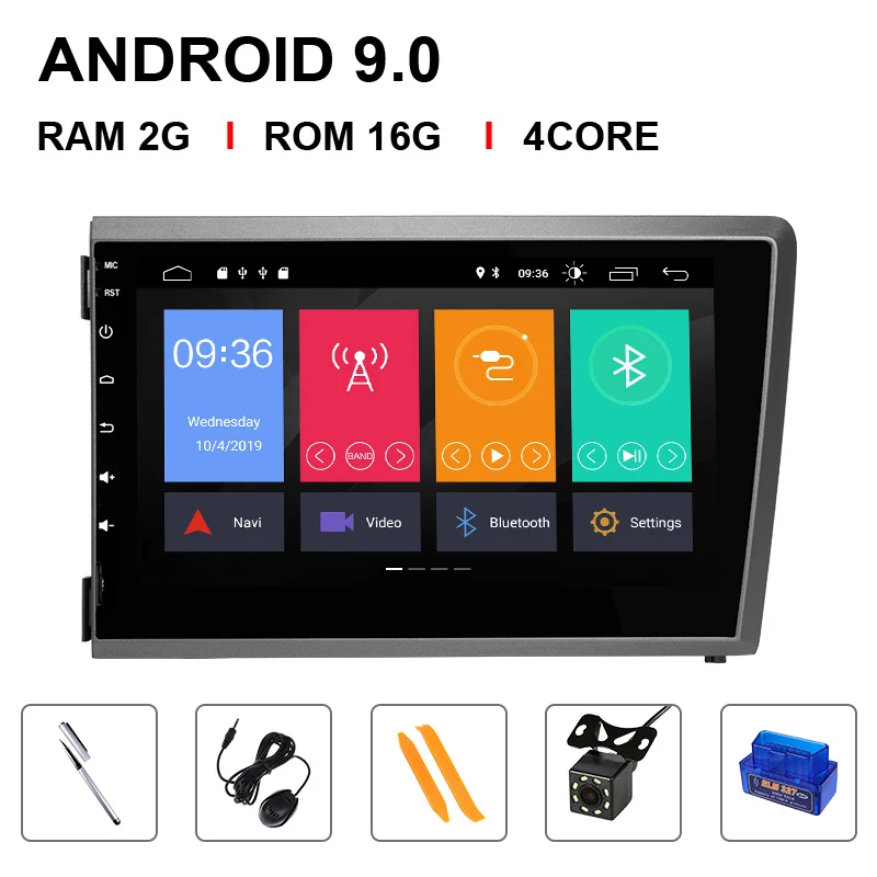 4 Core 16ROM OBD Cam 4 ГБ ips DSP 2 Din Android 9,0 автомобильный dvd-плеер для VOLVO S60 V70 XC70 XC90 2000 2001 2002 2003 2004 Мультимедиа gps Радио Навигация - Цвет: 4 Core 16ROM OBD Cam