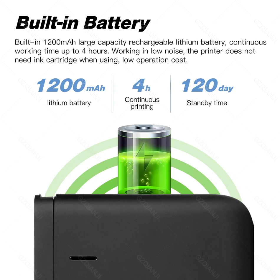 label printer portable pocket label printer mini sticker bluetooth thermal label printer home office printer paper niimbot d11 free global shipping