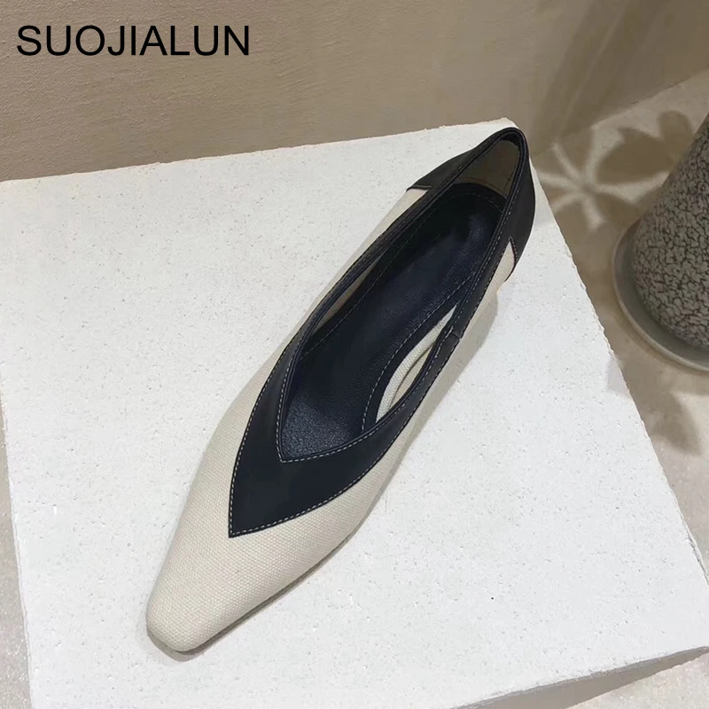 SUOJIALUN/Новинка; Брендовая женская обувь на высоком каблуке; коллекция года; туфли-лодочки без шнуровки на квадратном каблуке; офисные туфли-лодочки; женские модельные туфли