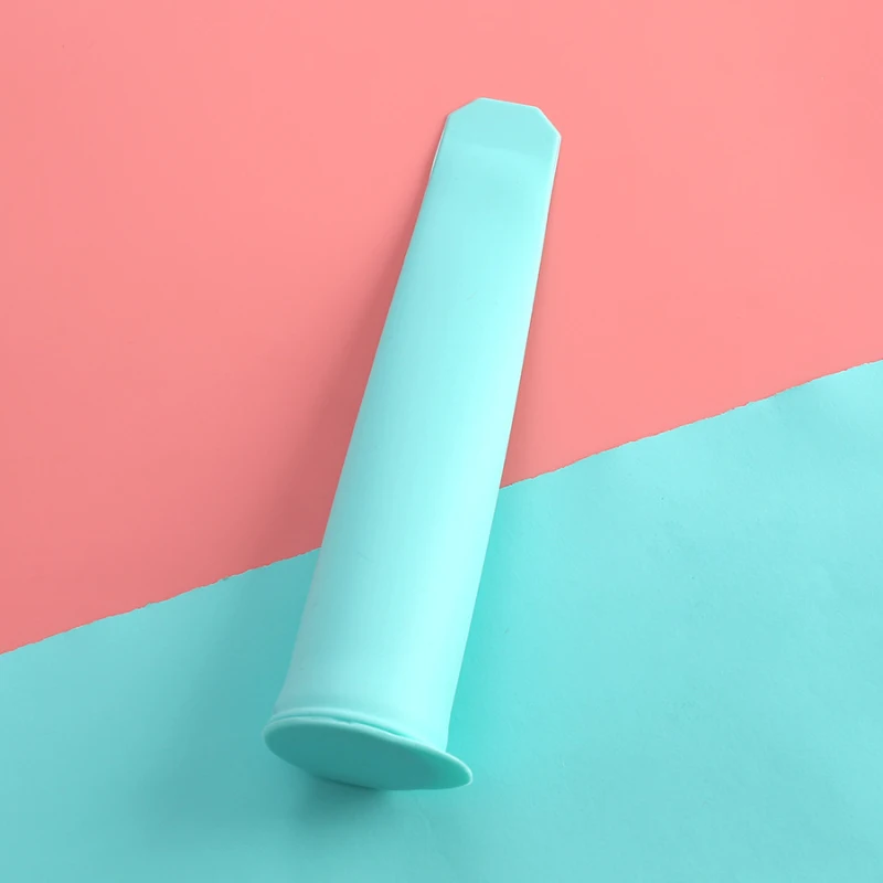 

Handheld Silicone DIY Popsicle Ice Cream Mold With Lid Lolly Pole Push Up Ice Cubes Popsicle Maker Non-Stick Kids Summer Gifts