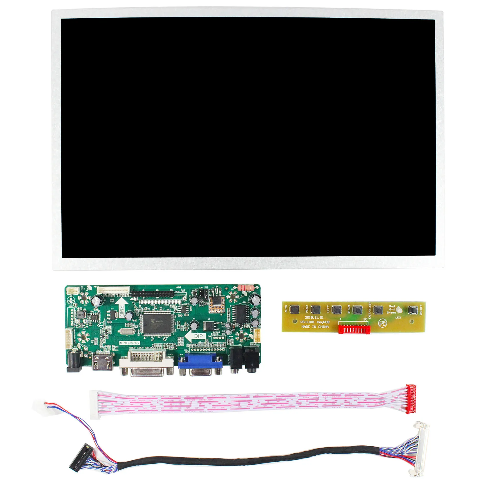 12.1 inch 1280X800 LCD Screen 12.1" G121EAN01.1 work with HD MI VGA DVI Controller Board | Replacement Parts