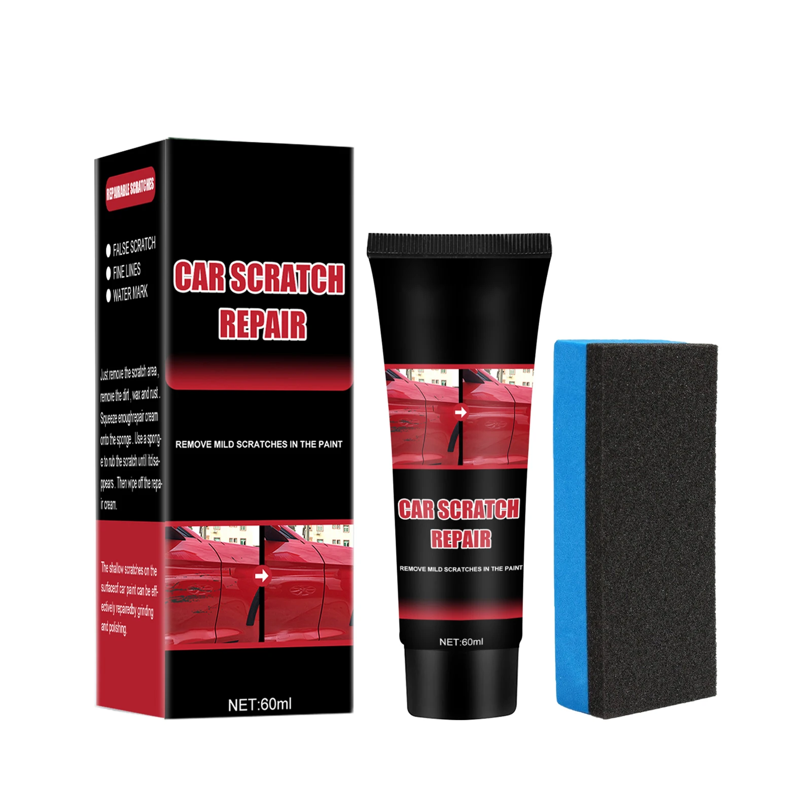 

Car Scratch Repair Agent Scratch Paint Care Tool Auto Polishing Grinding Compound Automobiles Accessories
