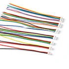 10 шт. 1,25 Штекерный разъем PCB JST 2345678910 штырьковый одноголовый штекер с 100 мм разъемами для электронного провода