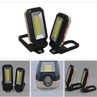 Многофункциональный рабочий светильник COB, ультра яркий светодиодный Рабочий фонарь, складной контросветильник онарь, портативный скрытый крюк, фонарик, фонарик для автомобиля, кемпинга