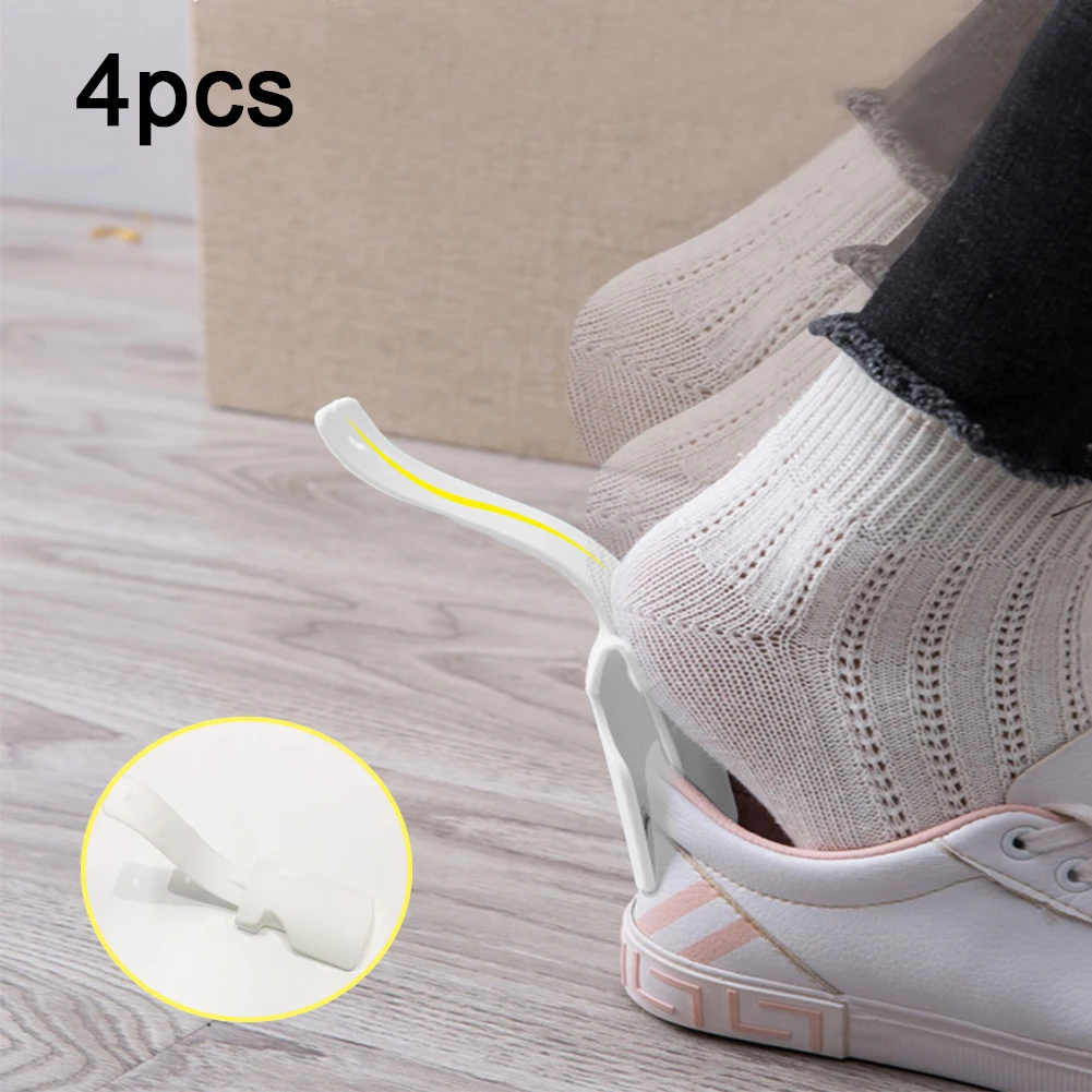 Lifting Helper Plastic Shoehorn Helper Lazy Shoe Helper Shoe Lifter Easy On/off Creative Household Gadget