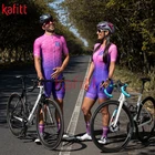 Kafitt Новинка 2020 Pro Team триатлонный комбинезон женский велосипед с коротким рукавом Джерси Колготки Комбинезон macaquinho ciclismo feminino