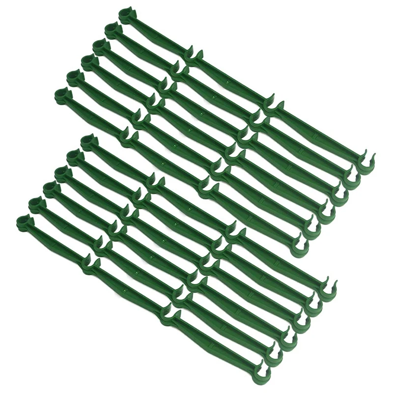 

20 Pcs Stake Arms for Tomato Cage, Adjustable Plastic Plant Stake Connection Rod for Any 11mm Diameter Plant Stakes