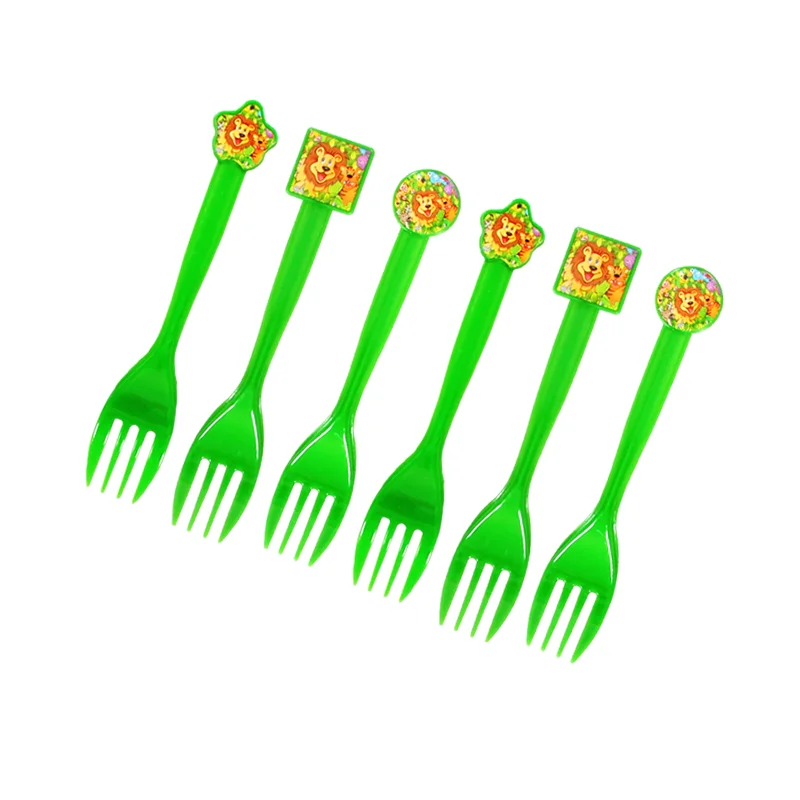 Disney джунгли Король Лев тема вечерние одноразовой посуды нож вилка ложка baby shower