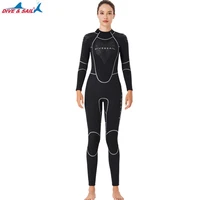 3mm neoprene professional one piece wetsuits thermal scuba diving spearfishing surfing slim snorkeling full body hunting swimsui