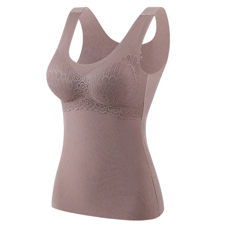 Толстые майки женская зимняя теплая мягкая бархатная нижняя рубашка майка