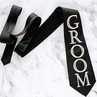groom to be future groom tie bachelorette bachelor party wedding bridal shower decoration accessories present gift photo props