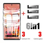 Полное покрытие для Google Pixel 6 Pro 5 4A защитное стекло Гидрогелевая пленка для Google Pixel 5 6Pro Pixel5 защита для экрана камеры