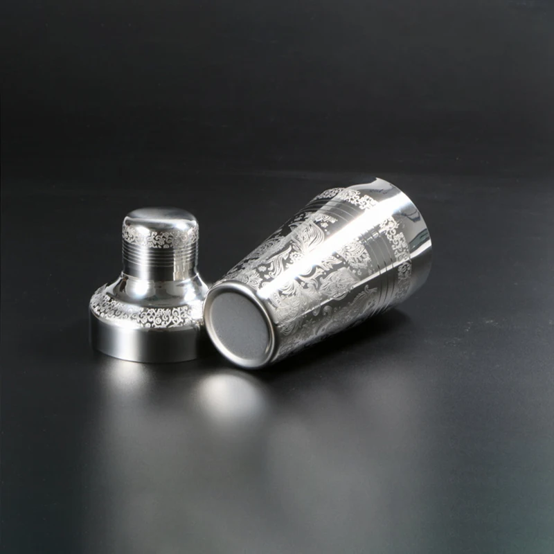 410 мл японский Стиль Нержавеющая сталь шейкер Бар бармен панели инструментов