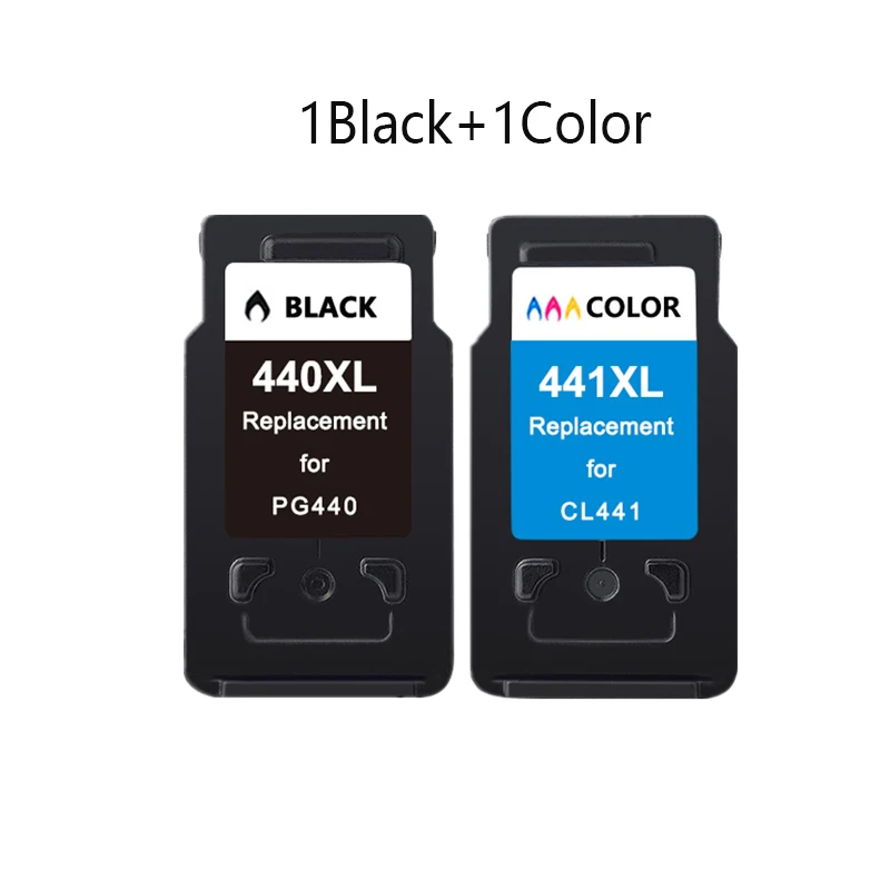 Аксиального потока для 2PK PG440 CL441 картридж Замена Canon PG 440 CL 441 440XL чернильный