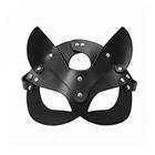 Эротическая женская маска для БДСМ, полулицевая маска для косплея, Кожаная маска для интима, маска для Хэллоуина, вечевечерние НКИ, маскарада, мяча, Необычные маски
