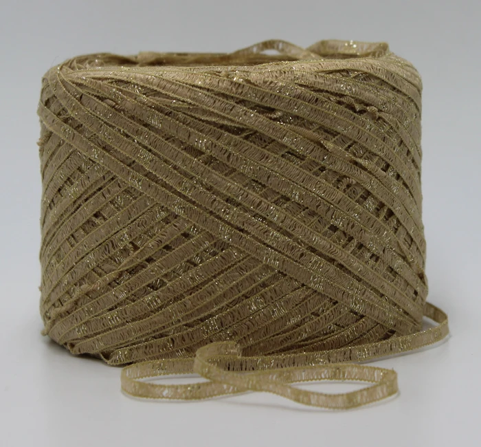 50 г/лот хлопчатобумажная металлическая пряжа для ручного вязания шелковая