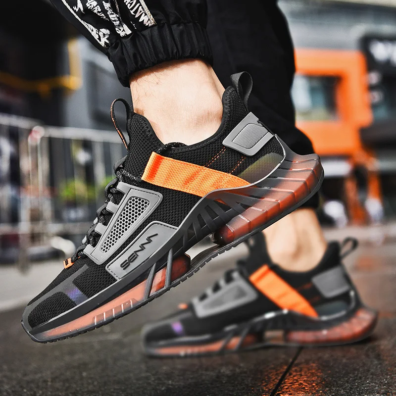 

High Quality Men Casual Shoes Sneakers Fashion Light Breathable Mesh Mens Hot Sale Sneaker Man Shoe Men's