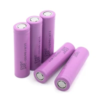 1246810 pieces 3 7v pink rechargeable icr 18650 26f 2600mah li ion lithium batteries flat top 18650 battery