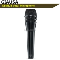 free shipping ksm8n ksm8b wired dynamic cardioid professional vocal microphone ksm8 wired vocal microphone