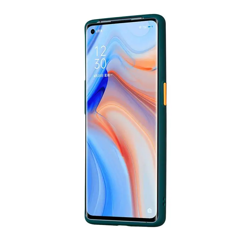 Модный противоударный чехол для телефона из ТПУ с принтом Oppo Reno4 Рино 4 Pro Чехол