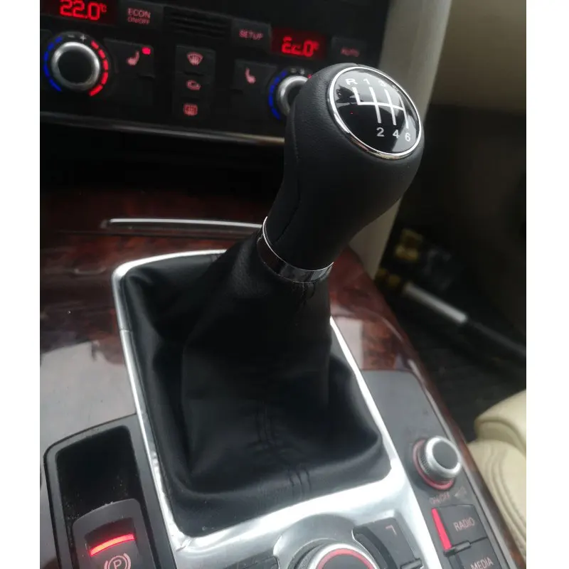 Для Audi A6 C6 (2004-2012) A4 S4 B8 8K A5 8T 8F Q5 8R 2007-2015 из искусственной кожи автомобильная ручка