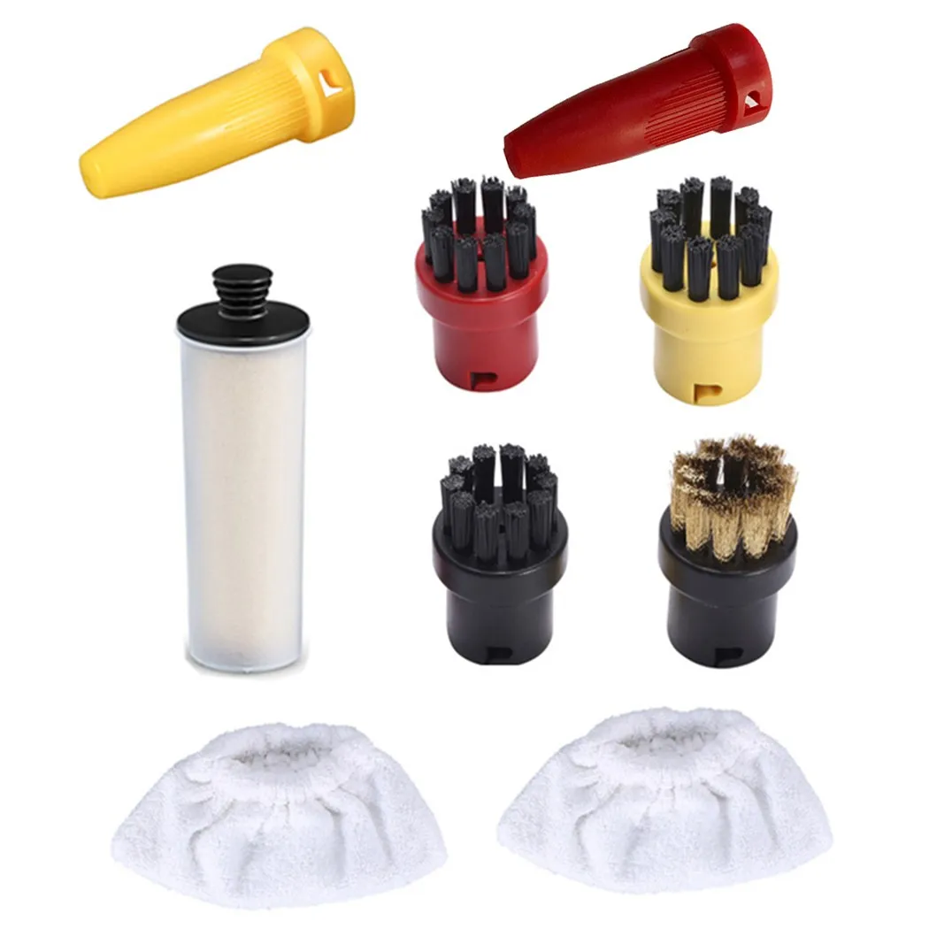 

Descaling Stick Towel Sets Round Brush Nozzles For Karcher SC2 SC31 Vacuum Descaling Sticks Round Brushes Towel Cleaning Brushes