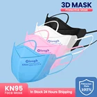 Маска elough kn95 fpp2, маска для взрослых, сертифицированная ffp2mask