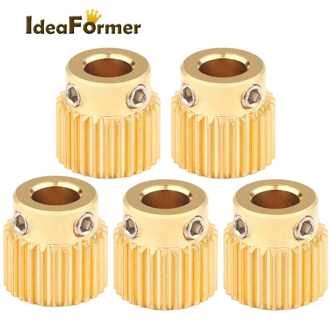 Детали для 3D принтера медная экструзионная головка шестерня с 26 зубцами