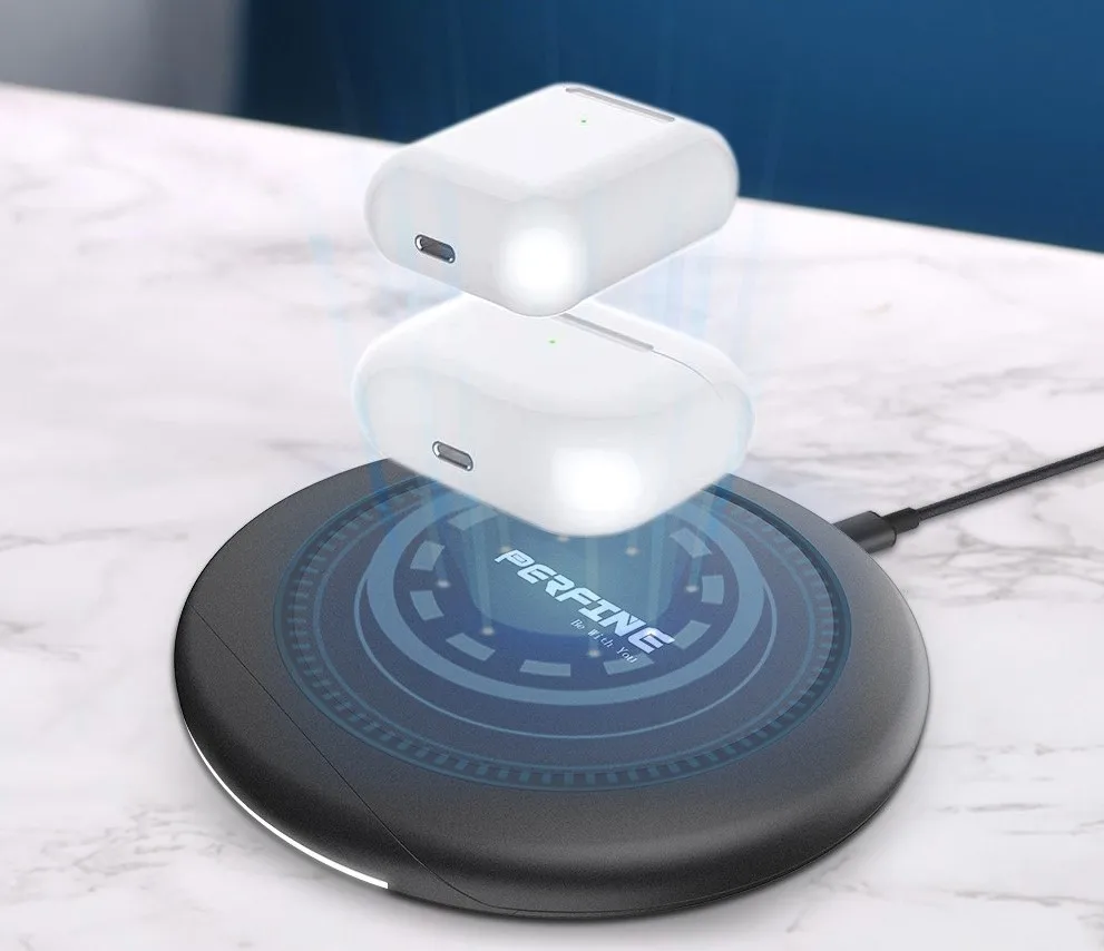 Беспроводное зарядное устройство Qi для Iphone X 8 11Pro подставка наушников 10 Вт