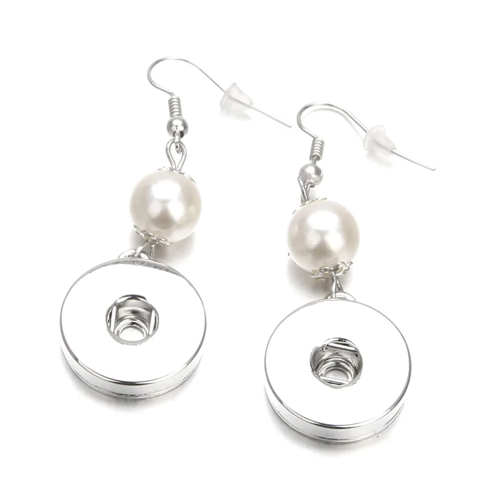 Новые ювелирные украшения красивые жемчужные серьги подходят для 18 мм Висячие